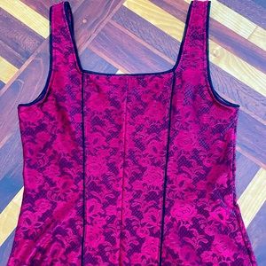 Dressy top great for Christmas parties or V- Day.